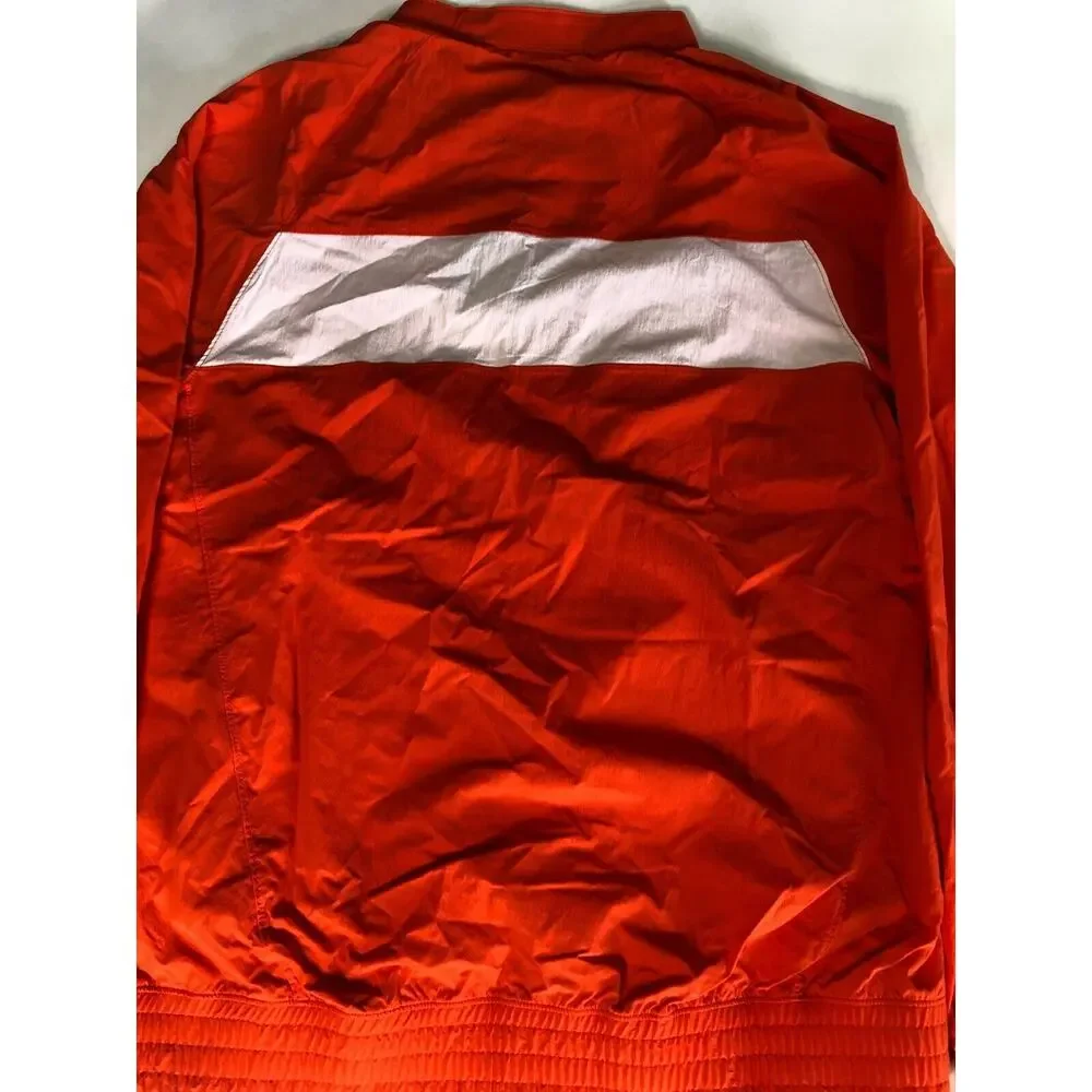 Nike Jordan Team Woven Long Sleeve New Jacket Orange Men's CD2218-820 Sz S